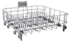 A dishwasher lower rack basket made of metal wires. Produktbild-Vorschau