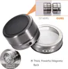 12PCS Gewürzregal Set mit magnetischen Gläsern, Ständer und Produktbild-Vorschau 8
