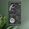 Wohnzimmer Leinwand Uhr Geräuschlos Küche 30x60 Ideen, Produktbild-Vorschau 1