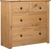 vidaXL Sideboard 80x40x83 cm pin panama Voir les images du produit 8