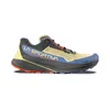 La Sportiva Prodigio Woman Trailrunning-Schuhe in Gelb und Blau mit rutschfester Sohle. Produktbild-Vorschau