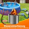 Serpentin de chauffage pour piscine UISEBRT en acier Voir les images du produit 3