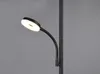 Trio LED Stehleuchte Specter 17 + 4,5 W schwarz matt Produktbild-Vorschau 2
