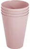 Hega unzerbrechliche Trinkglaser - 4x - Kunststoff - rosa - Produktbild-Vorschau 1