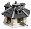 Mucola Vogelhaus Vogelfutterhaus Holz Vogelvilla Produktbild-Vorschau 1
