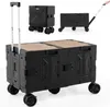 COSTWAY 150L Bollerwagen faltbar, Transportwagen mit Produktbild-Vorschau 1