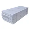 Three folded mattresses stacked on top of each other. Podgląd zdjęcia produktu