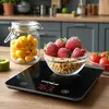 Digitale Küchenwaage Haushaltswaage Digitalwaage Edelstahl Produktbild-Vorschau 8
