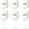 Mangaroca Batida 6er-Set Ballongläser Weiß – Mattes Produktbild-Vorschau 5