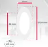 B.K.Licht - Set di 5 faretti da incasso LED 230V piatti, Anteprima dell’immagine prodotto 5