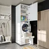 Roomart Waschmaschinenschrank 67 cm breit, Weiß Produktbild-Vorschau 2