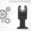 50pcs 44mm Oscillante Multi Tool Lame per sega a denti Anteprima dell’immagine prodotto 7