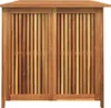 A wooden garden box with slatted doors. Podgląd zdjęcia produktu