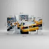 Bild auf Leinwand - Leinwandbild - Taxi Straße New York - Produktbild-Vorschau 3