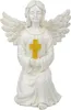 Friedhof Figur H22cm Engel Solar LED Grab Licht Grabschmuck Produktbild-Vorschau 2