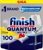 The image shows the packaging of Finish Quantum dishwasher tablets. Náhľad obrázku produktu