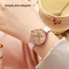 Damen Minimalistische Uhr Ultra Dünnes Lederband Beiläufige Produktbild-Vorschau 5