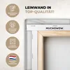 MuchoWow® - Leinwandbilder - Marmor - Grau - Weiß - Produktbild-Vorschau 3