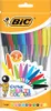 BIC Cristal, Clip, Stick-Kugelschreiber, Schwarz, Blau, Produktbild-Vorschau 3
