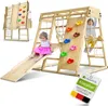 Juskys Maxi Klettergerüst für Kinder - Rutsche, Kletterwand Produktbild-Vorschau 1