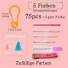 75 pcs marqueurs de tricot en plastique, set de marqueurs Voir les images du produit 2