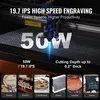 50 W CO2 laserový gravírovací stroj na gravírovanie a Náhľad obrázku produktu 3
