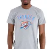 New Era Basic Shirt - NBA Oklahoma City Thunder grau Produktbild-Vorschau 2