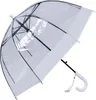 Clayre & Eef Kinderregenschirm Ø 65x65 cm Transparant Produktbild-Vorschau 1