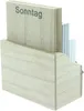 Tischkalender "Home", MDF, Holz Maße: 11 x 6 x 14 cm Produktbild-Vorschau 3