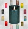 Anna's Collection Stumpfe Led-Kerze - antik grun - 15 x Produktbild-Vorschau 1