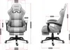 Huzaro Force 4.7 White Mesh Gaming Chair Anteprima dell’immagine prodotto 11