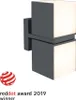 LUTEC LED Außenleuchte CUBA 2 x 500 Lumen anthrazit/weiß Produktbild-Vorschau 16