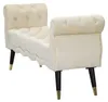 FURNLUX Ottomane Paris Beige 120cm / Hauptfarbe: Beige / Produktbild-Vorschau 4