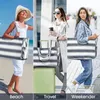 XXL Torba plażowa damska wodoodporna 40L rodzinna torba Podgląd zdjęcia produktu 7