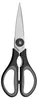 WMF Küchenschere Touch schwarz, Schwarz, Edelstahl, 17 mm, Produktbild-Vorschau 1
