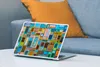 MuchoWow® Laptop Aufkleber Sticker Cover Türen - Blau - Produktbild-Vorschau 4