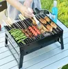przenośny grill węglowy 35x27x20 cm, składany grill, Podgląd zdjęcia produktu 8
