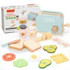 Speelkeuken, kinderkamer, accessoires, hout, 33-delige Productafbeelding-voorbeeld 1