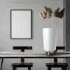Gracia Tubus Slim vaso da fiori bianco moderno gambe lucide Anteprima dell’immagine prodotto 6