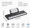 Digitální elektrické piano s 61 klávesami - Piano s 200 Náhled obrázku produktu 7