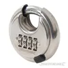 Silverline 926157 Lucchetto in acciaio inox con Anteprima dell’immagine prodotto 1