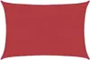 vidaXL Voile d'ombrage 160 g/m² rouge 3x4 m HDPE Voir les images du produit 8