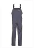 Planam  BW 290 Latzhose grau Gr. 52, 0193052 Produktbild-Vorschau 1