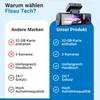 Fleau Tech 4K Dashcam fürs Auto – 3-in-1 Front- und Produktbild-Vorschau 10