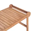 vidaXL Couchtisch 100x50x45 cm Massivholz Teak Produktbild-Vorschau 5