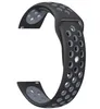 Strap-it Xiaomi Amazfit GTS Sportarmband (Schwarz / Grau) Produktbild-Vorschau 2
