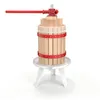 QEENTOE 6L Handmatige fruitpers met perszeef, mechanische Productafbeelding-voorbeeld 1