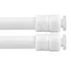 Klemmstange Weiß Ø10 mm 2er Pack 25-40 cm – ausziehbare Produktbild-Vorschau 4