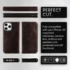 NALIA etui z klapką ze skóry naturalnej do iPhone'a 15 Pro, Podgląd zdjęcia produktu 7
