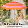 Mica Decorations Naklápací slnečník s pruhovaným vzorom – Náhľad obrázku produktu 5